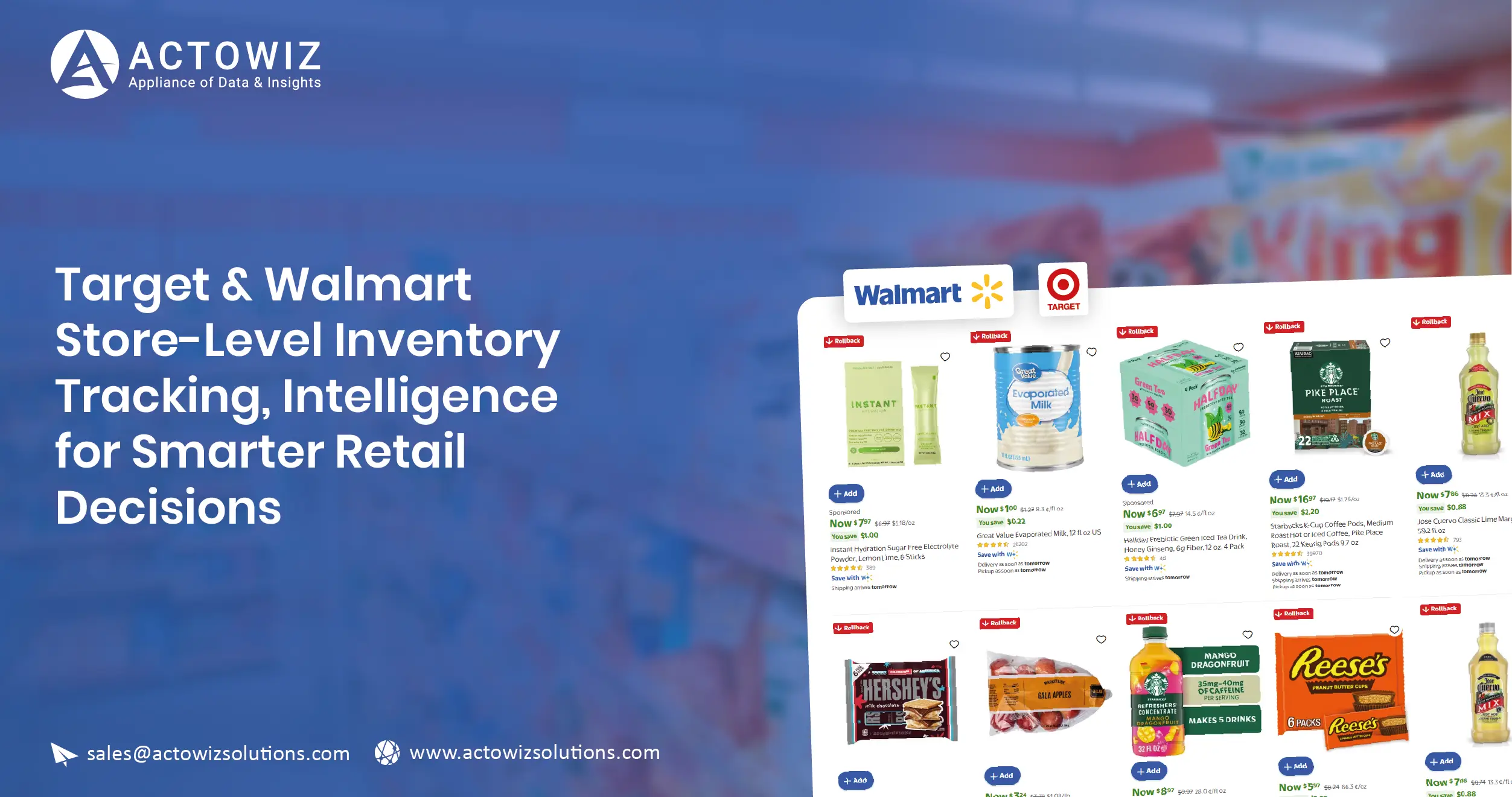 Target and Walmart Store-Level Inventory Intelligence